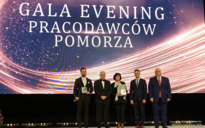 Otrzymaliśmy nagrodę specjalną Pomorskiego Pracodawcy Roku 2019