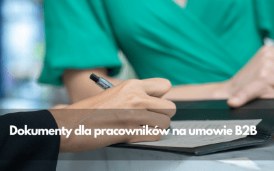 Dokumenty dla pracowników na umowie B2B