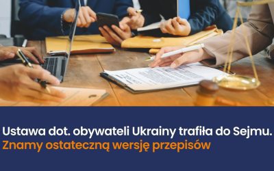 Ustawa wygaszająca pomoc dla obywateli Ukrainy — Co się zmienia od marca 2026 roku?